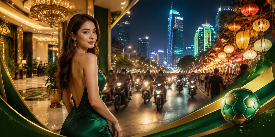 Không khí chợ đêm TP.HCM nhộn nhịp trong khi người chơi kiểm tra voucher ưu đãi trên di động